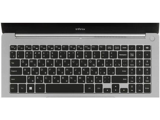 Ноутбук Infinix Xbook B16 BL61A7H/71005000502/Ryzen 7-7735HS/16Gb DDR5/512Gb/16 WUXGA IPS/Win11 серый
